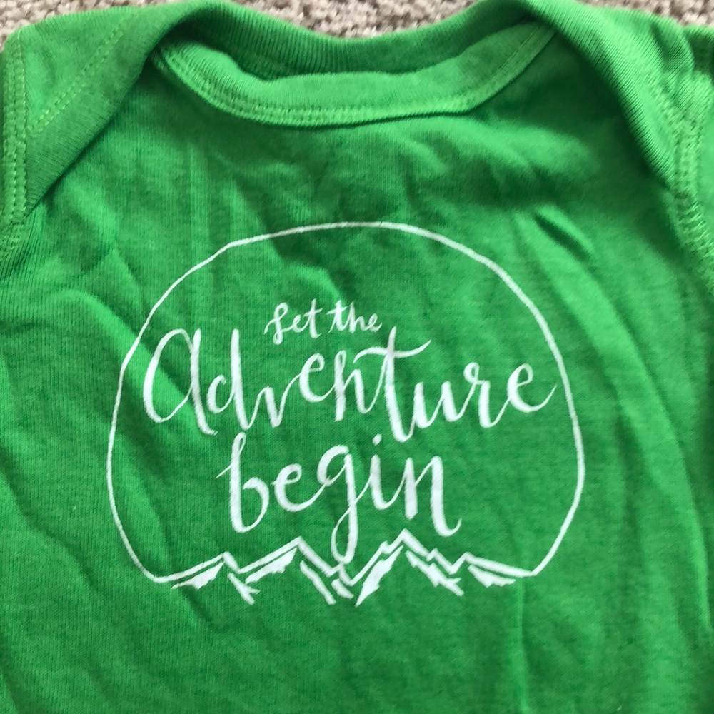 ✅Let the Adventure Begin Onesie